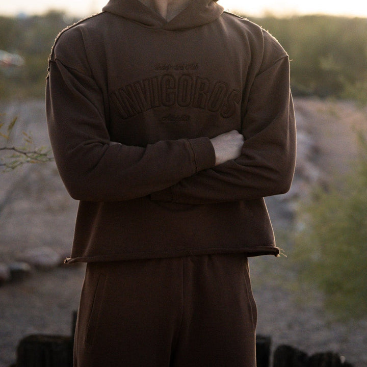 TIMEFADE HOODIE [BROWN]