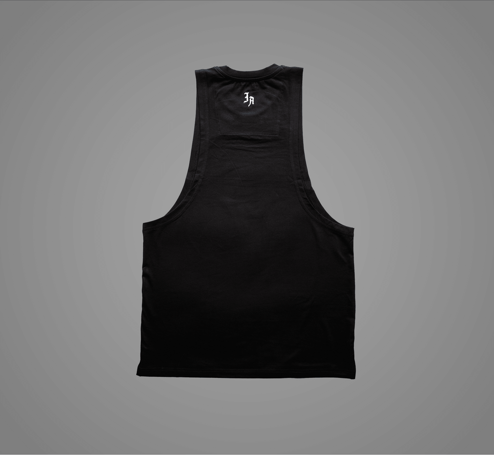 New Beginnings Tank Black-Invicoros Athletics 