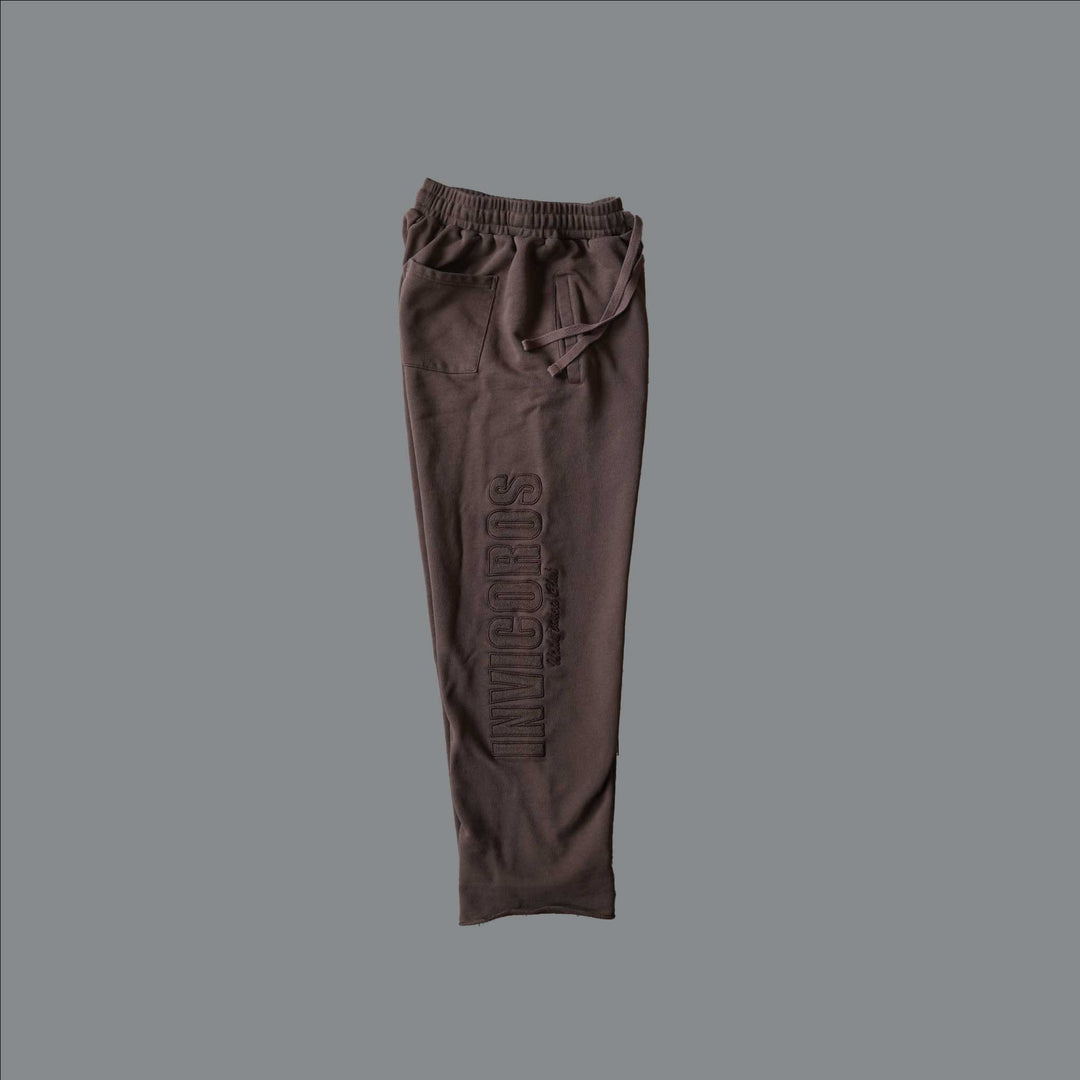 TIMEFADE STRAIGHT FIT PANT [BROWN]